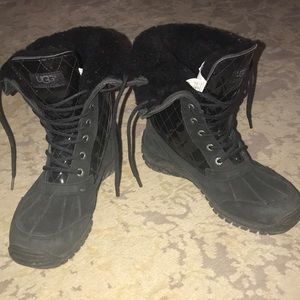 Ugg black snow boots